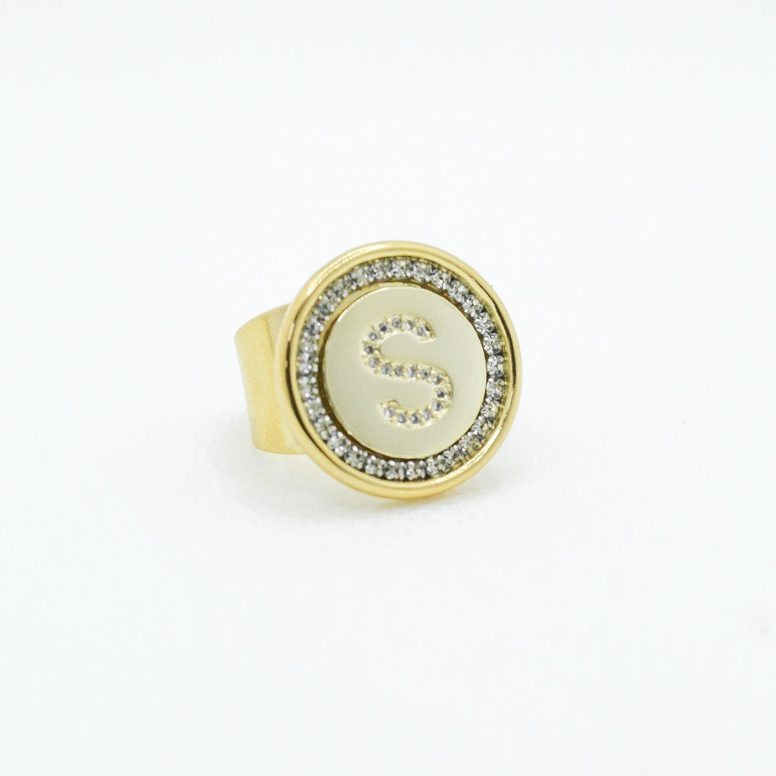 Anillo Mini Inicial (Personalización)