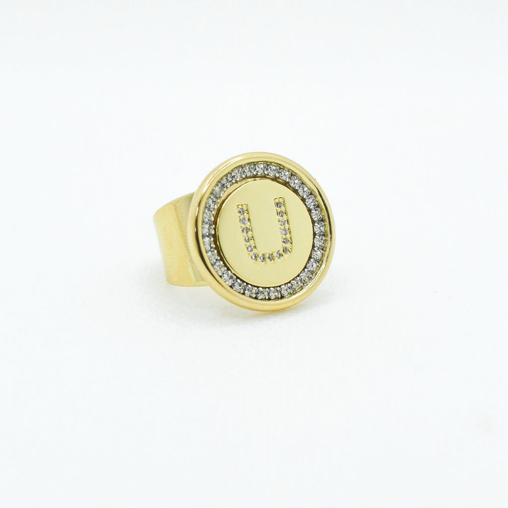 Anillo Mini Inicial (Personalización)