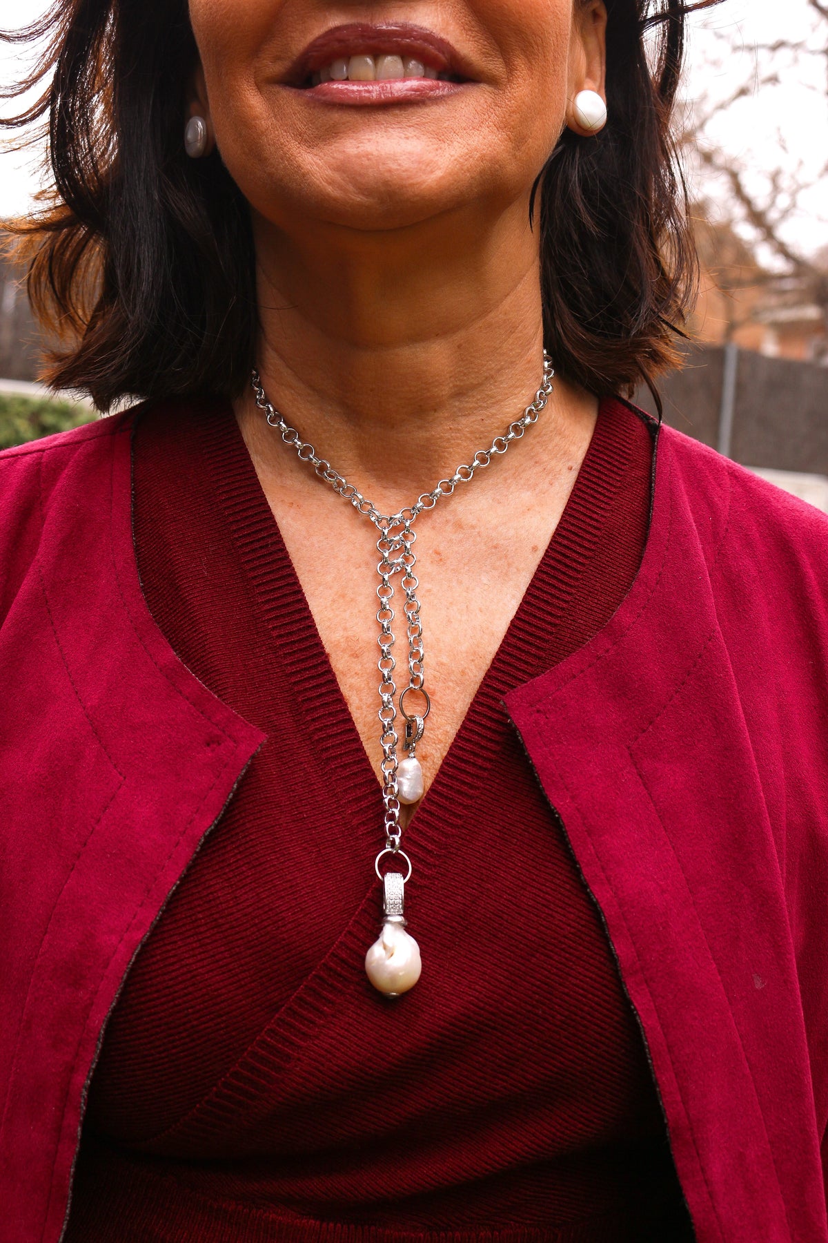 Colgante Perla Barroca XL