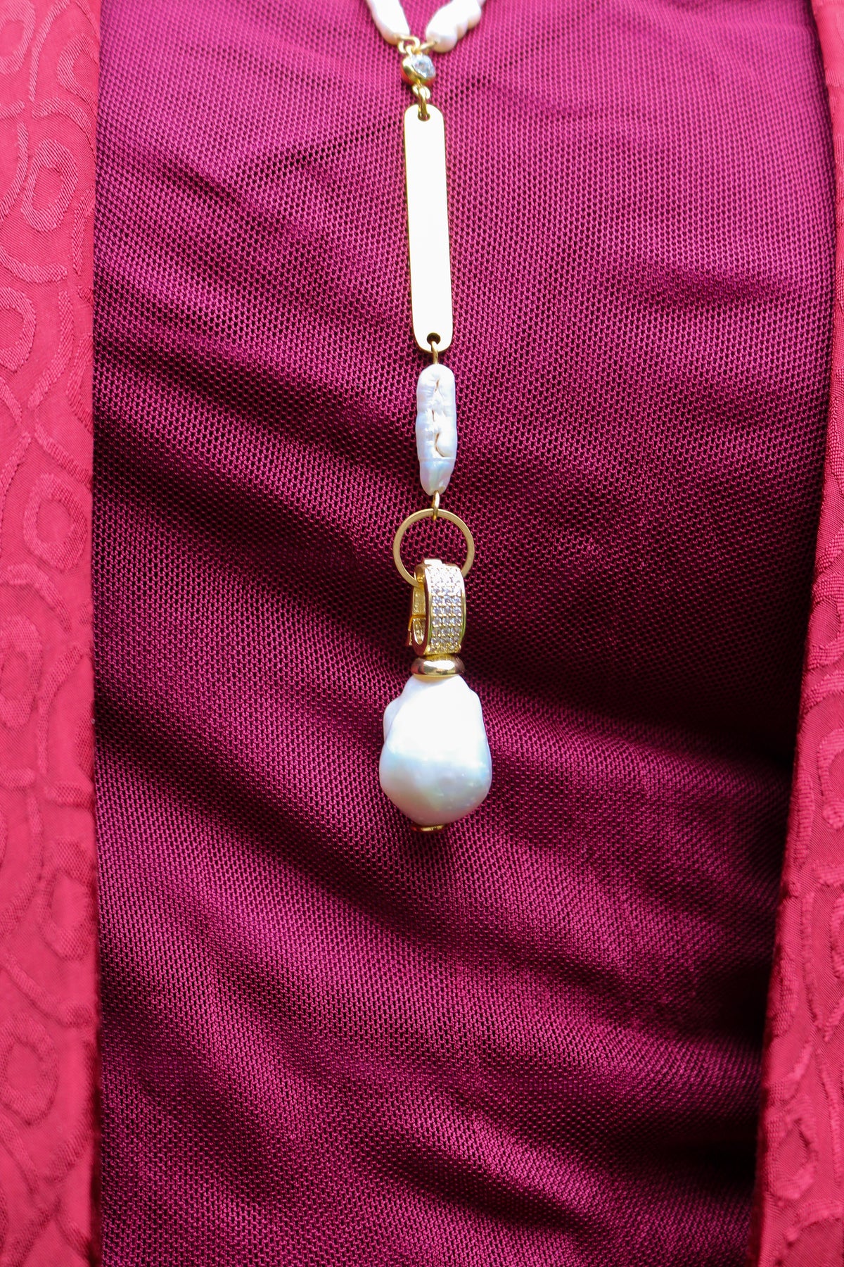 Colgante Perla Barroca XL