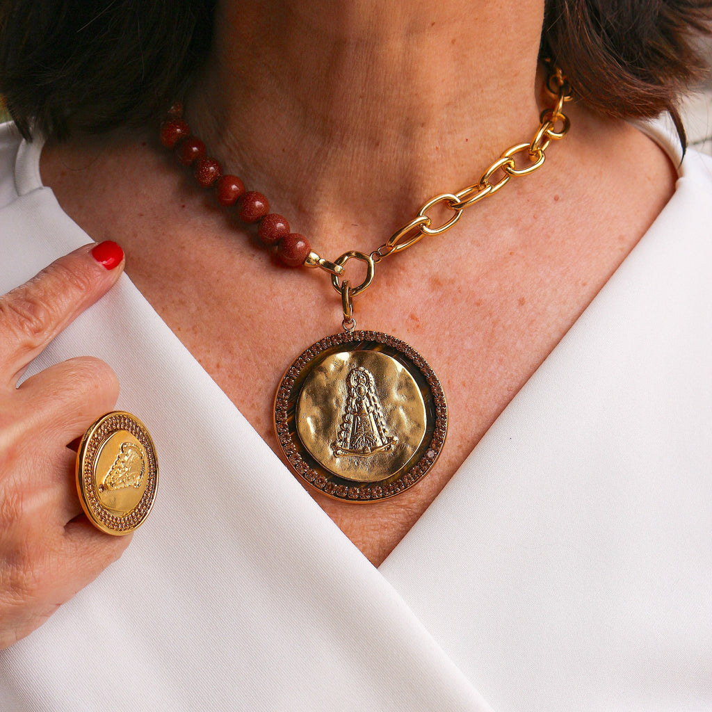 Colgante Virgen del Rocío