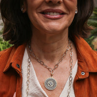 Pendientes Botón Cristal de Swarovski®