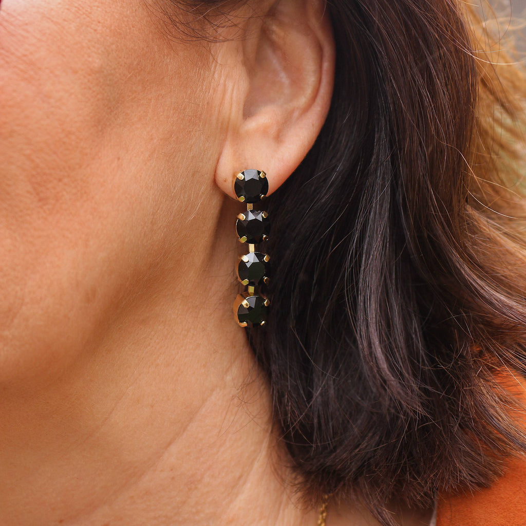 Athena Earrings with Swarovski® Crystal