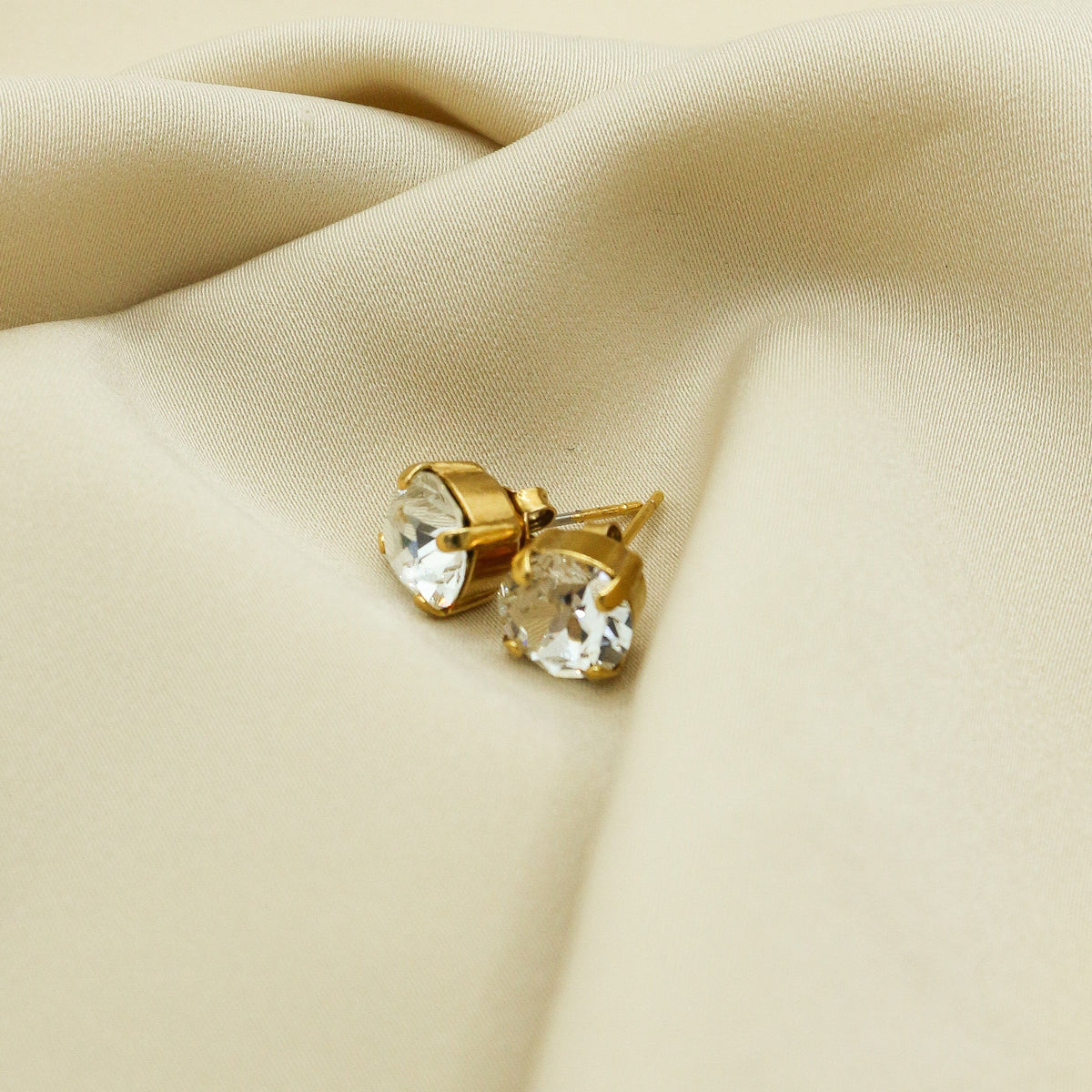 Pendientes Botón Cristal de Swarovski®