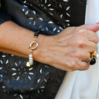Pulsera Mix Perlas Black