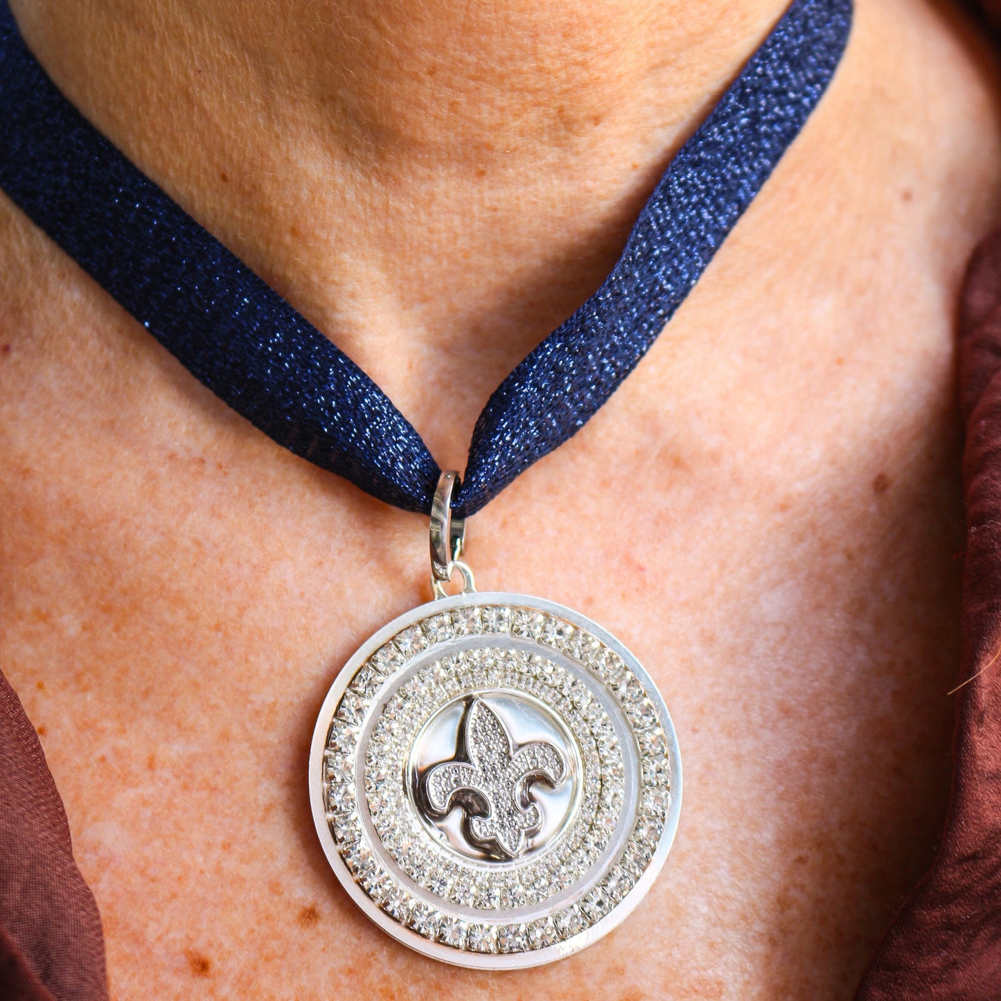 Medallón Flor De Lis