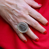 Anillo Madonna Strass