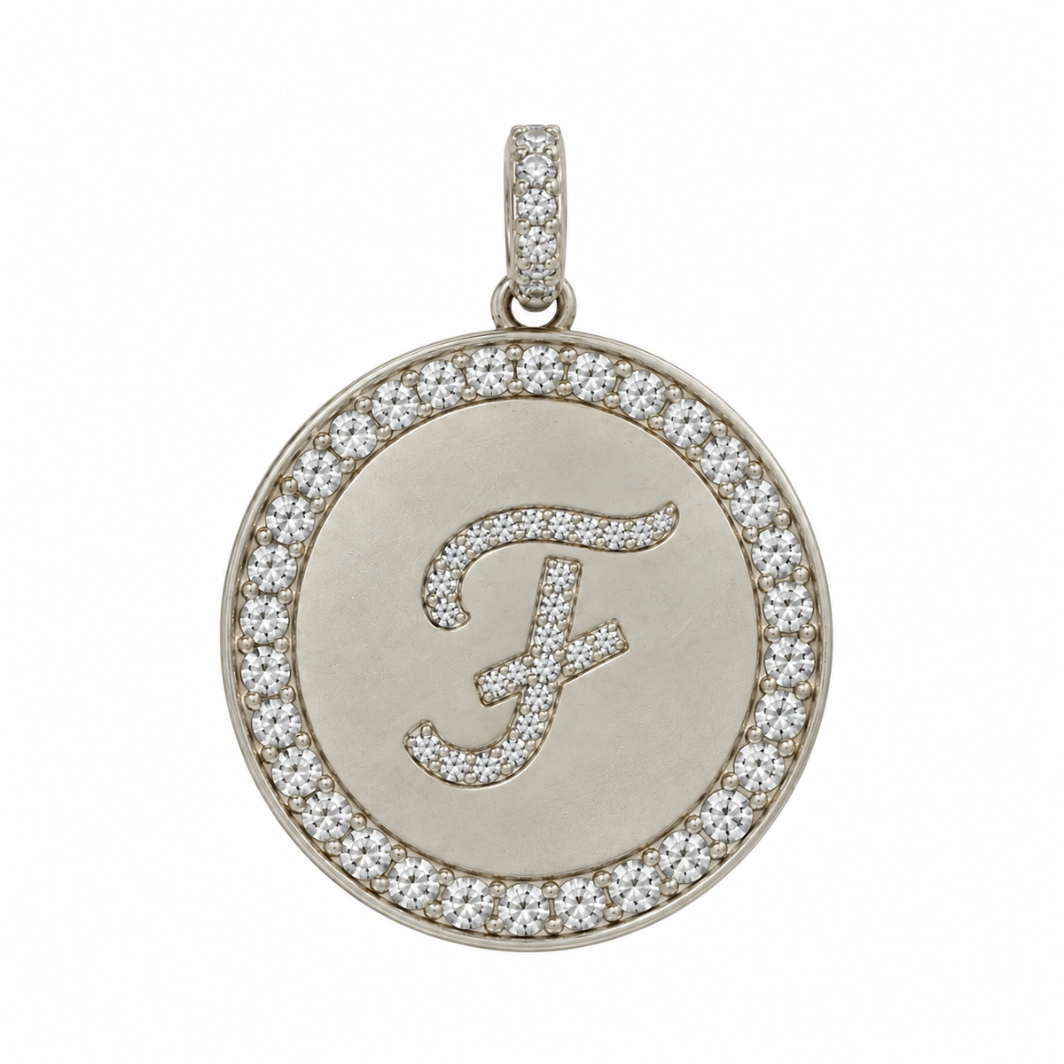 Medalla Inicial Strass XL