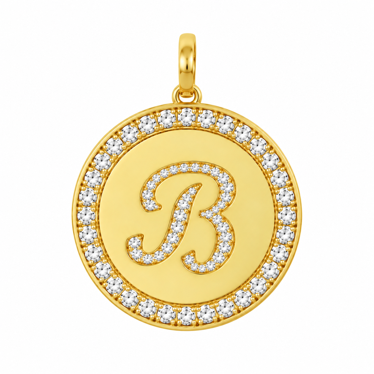 Medalla Inicial Strass XL