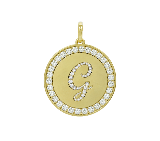 Medalla Inicial Strass XL