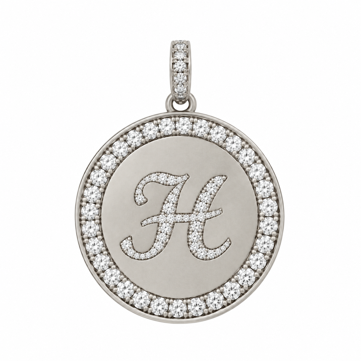 Medalla Inicial Strass XL