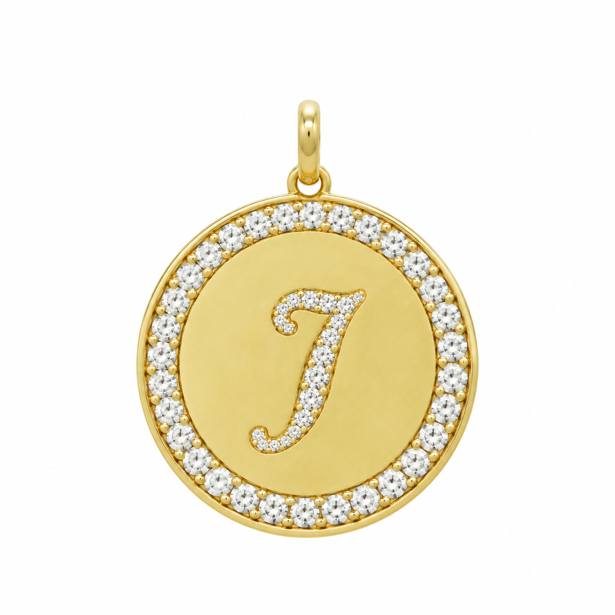 Medalla Inicial Strass XL