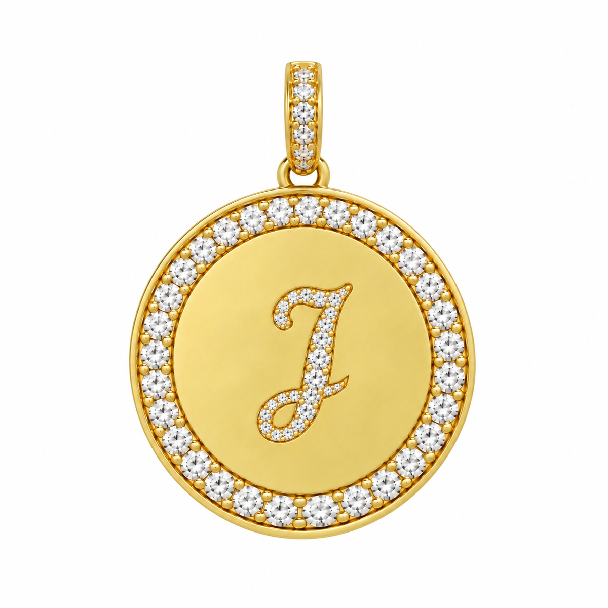 Medalla Inicial Strass XL