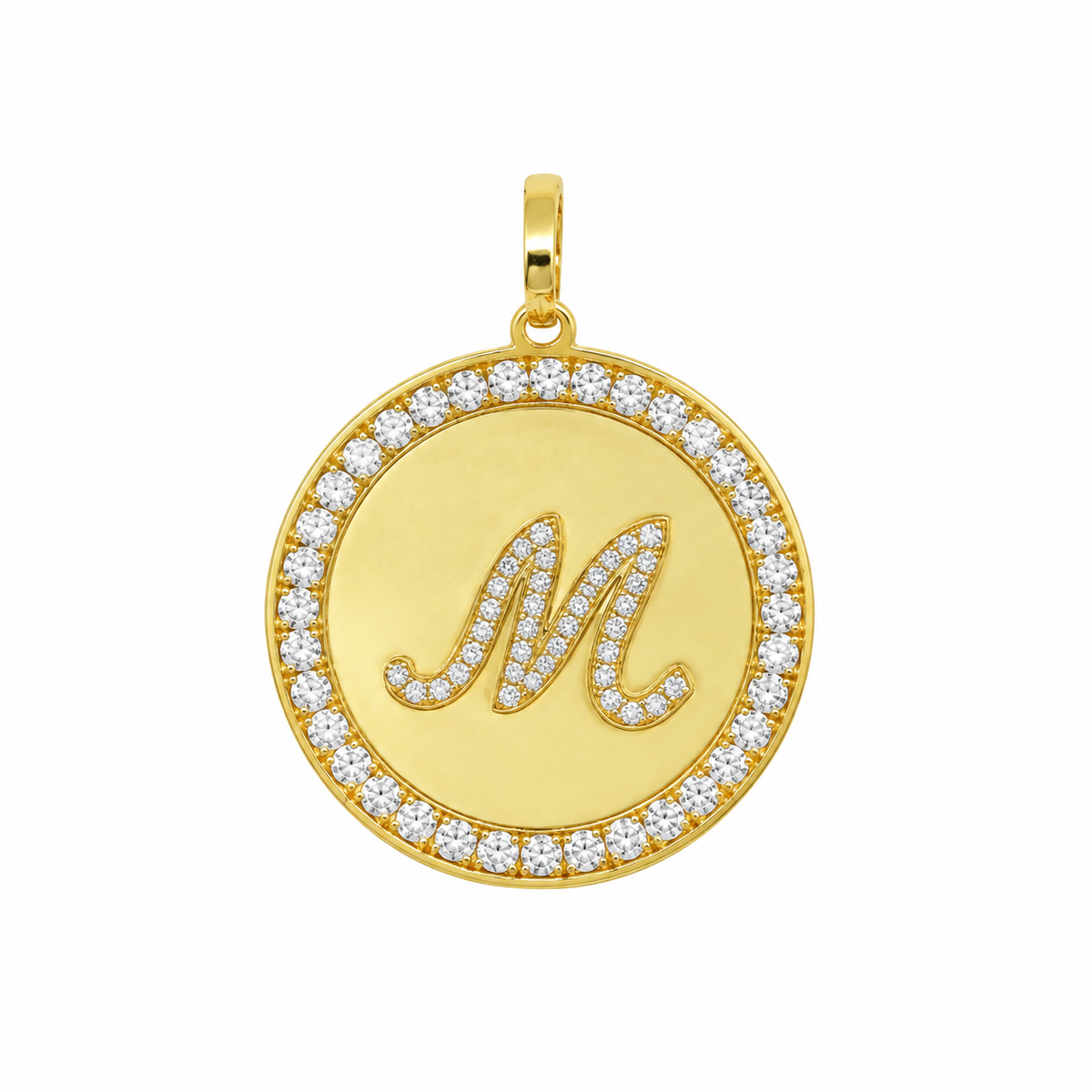 Medalla Inicial Strass XL