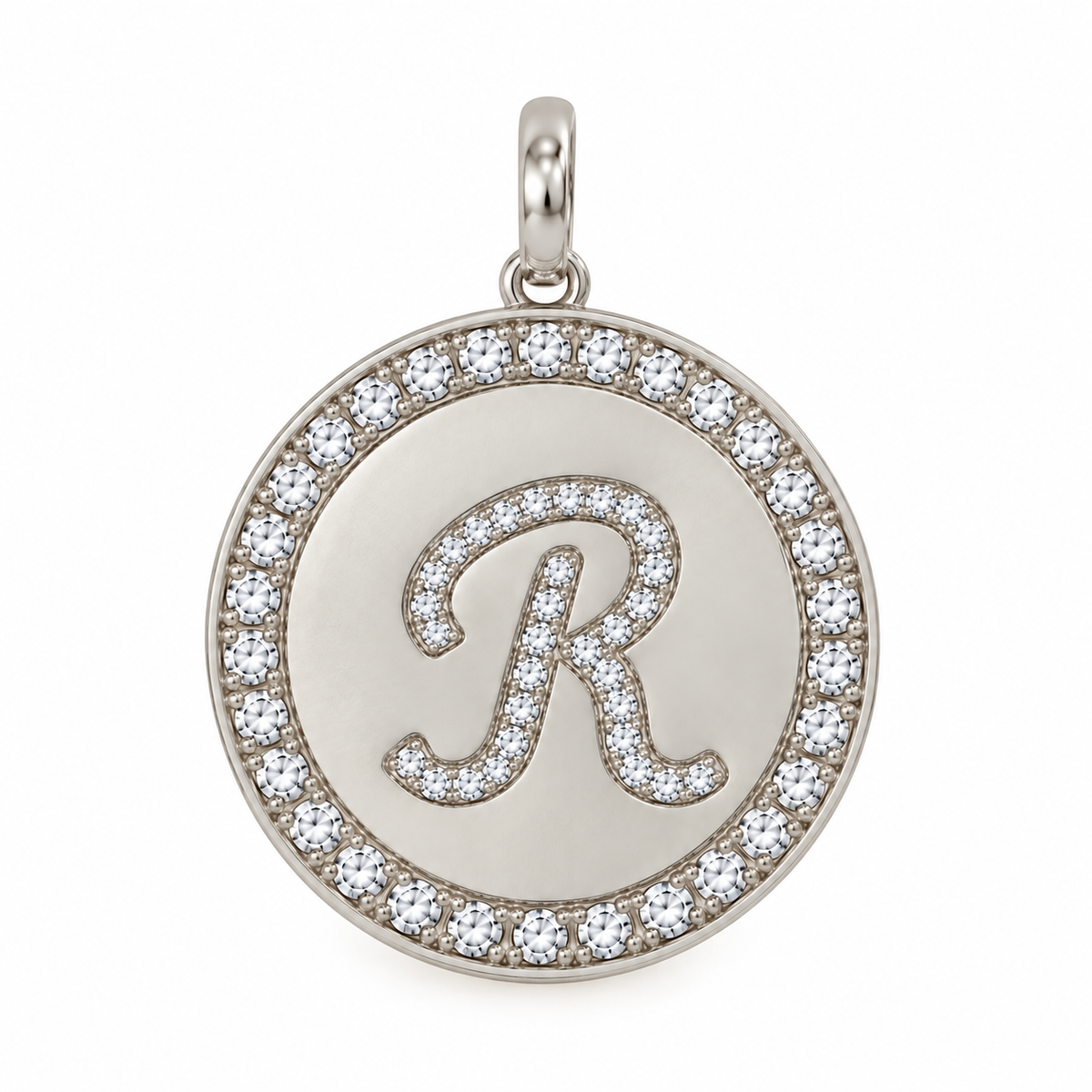 Medalla Inicial Strass XL