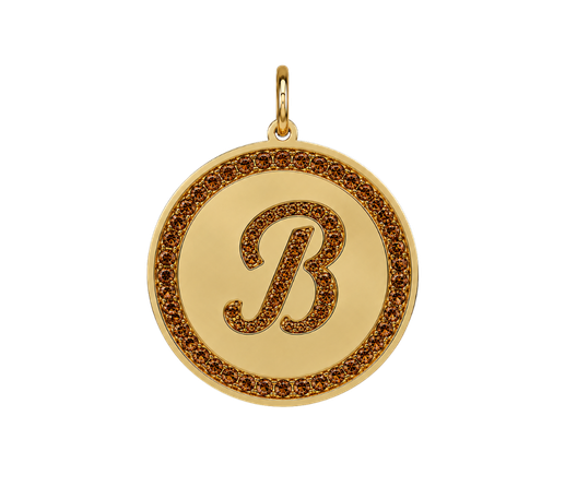 Medalla Inicial Caramelo XL