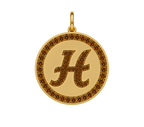Medalla Inicial Caramelo XL
