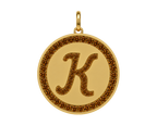 Medalla Inicial Caramelo XL