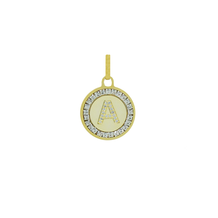 Medalla Mini con Inicial (Personalización)