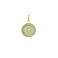 Medalla Mini con Inicial (Personalización)