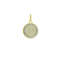 Medalla Mini con Inicial (Personalización)