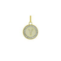 Medalla Mini con Inicial (Personalización)