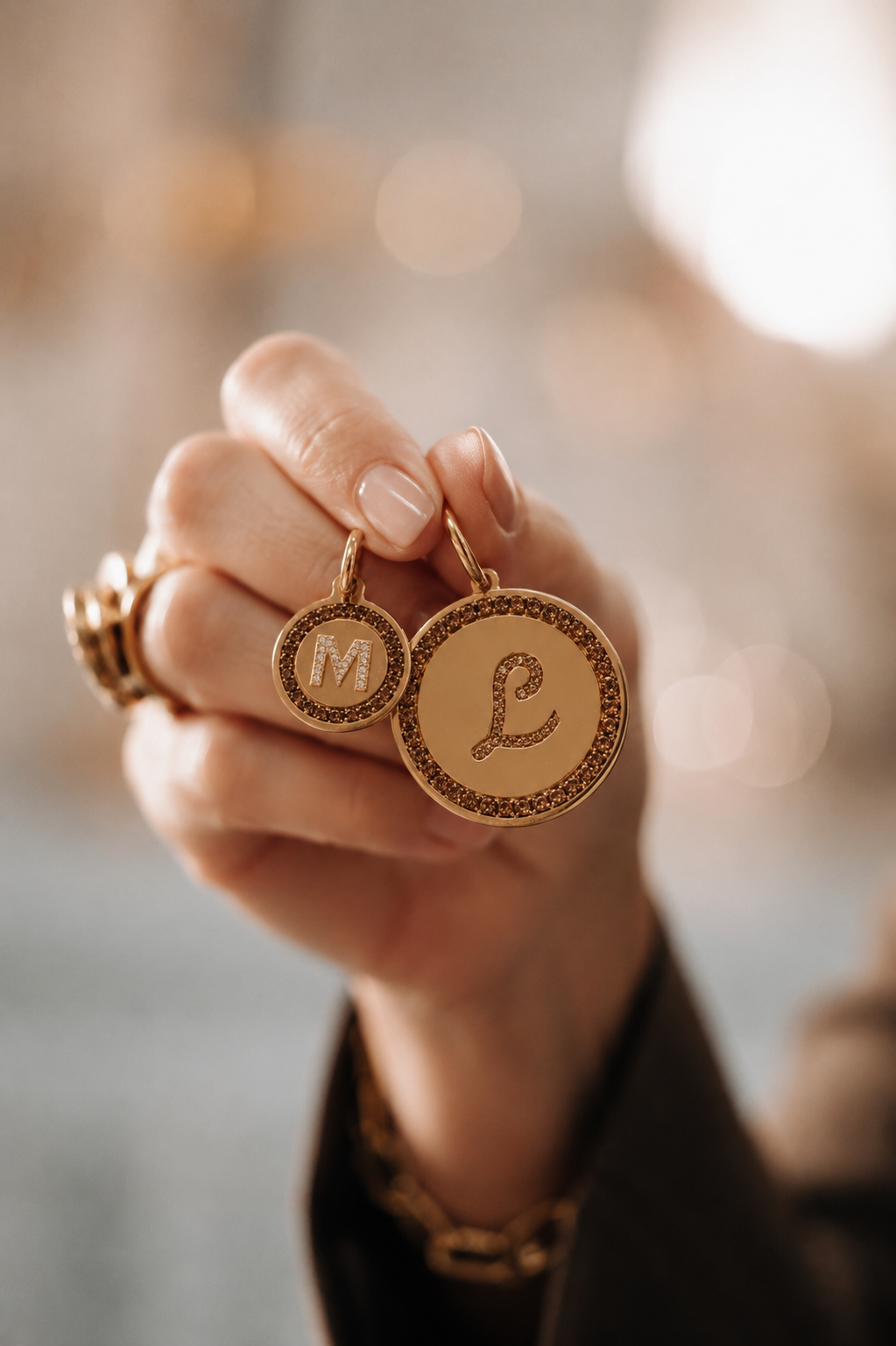 Mini Medal with Initial (Personalization) 