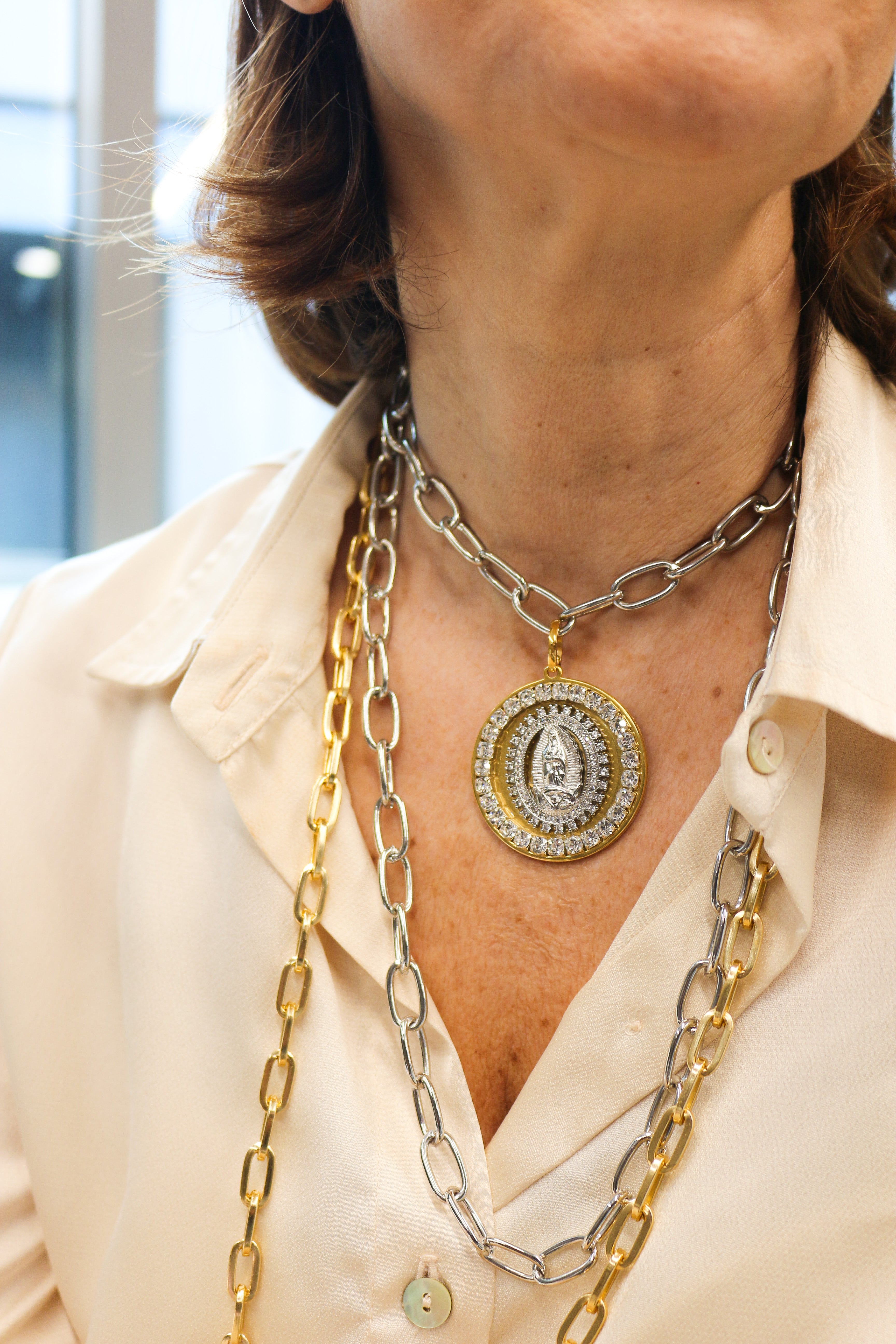 Madonna d'Argento Pendant