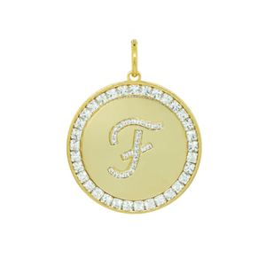 Medalla Inicial Strass (Personalización)