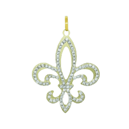 Colgante Flor de Lis