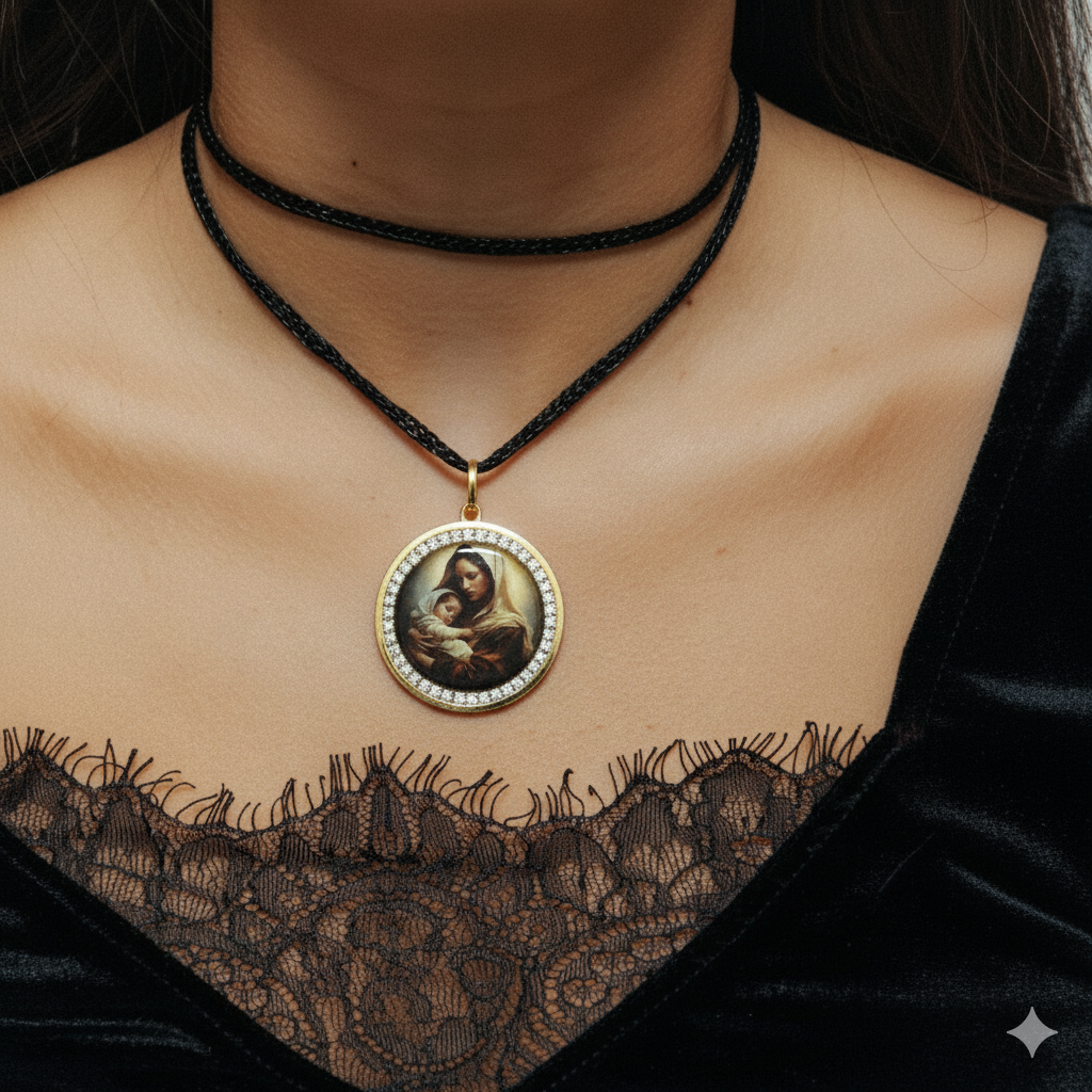 Madonna and Child Pendant