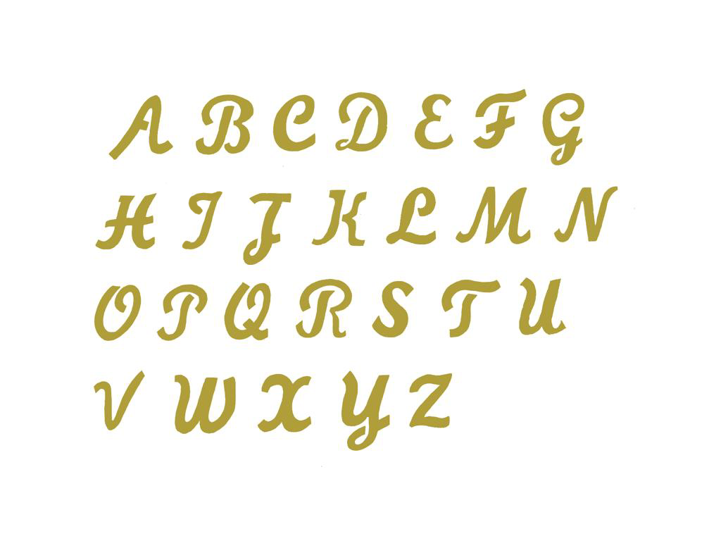 Rhinestone Initial Medal (Customization)