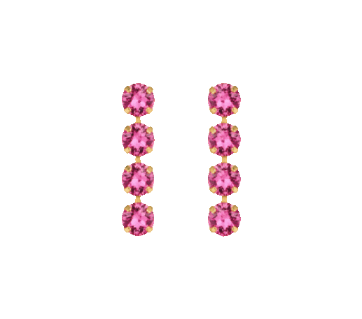 Pendientes Atenea Aqua Peonia