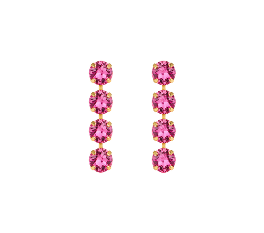 Pendientes Atenea Aqua Peonia