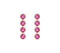 Pendientes Atenea Aqua Peonia