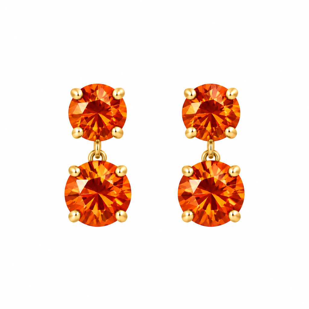 Gemelli Swarovski® Crystal Drop Earrings