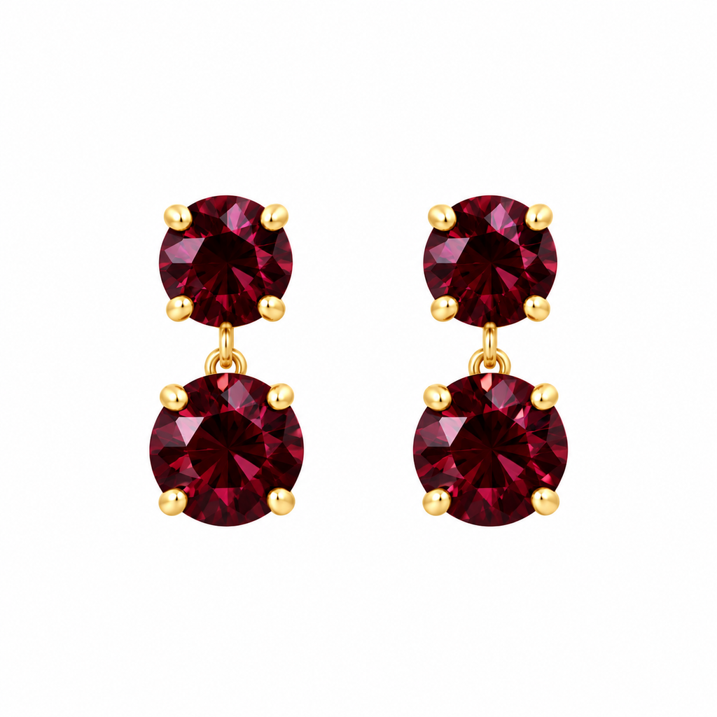 Gemelli Swarovski® Crystal Drop Earrings