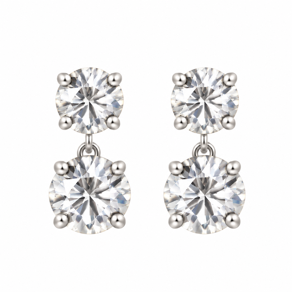 Gemelli Swarovski® Crystal Drop Earrings