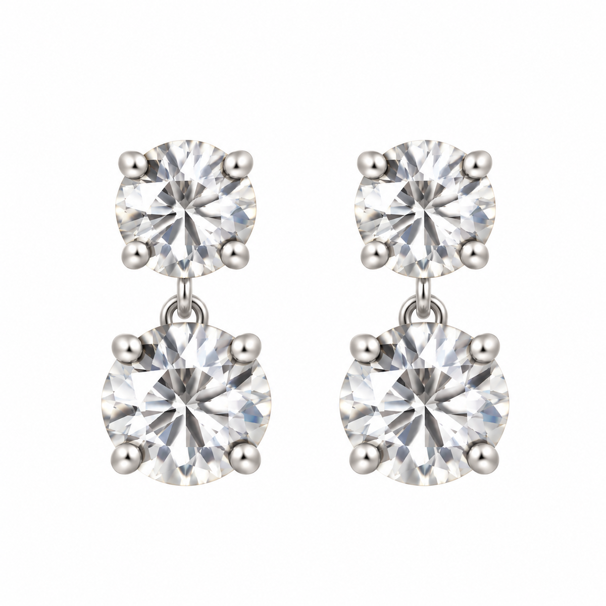 Gemelli Swarovski® Crystal Drop Earrings