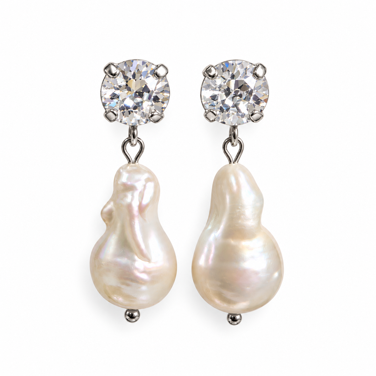 Pendientes Perla Barroca