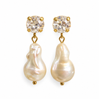 Pendientes Perla Barroca