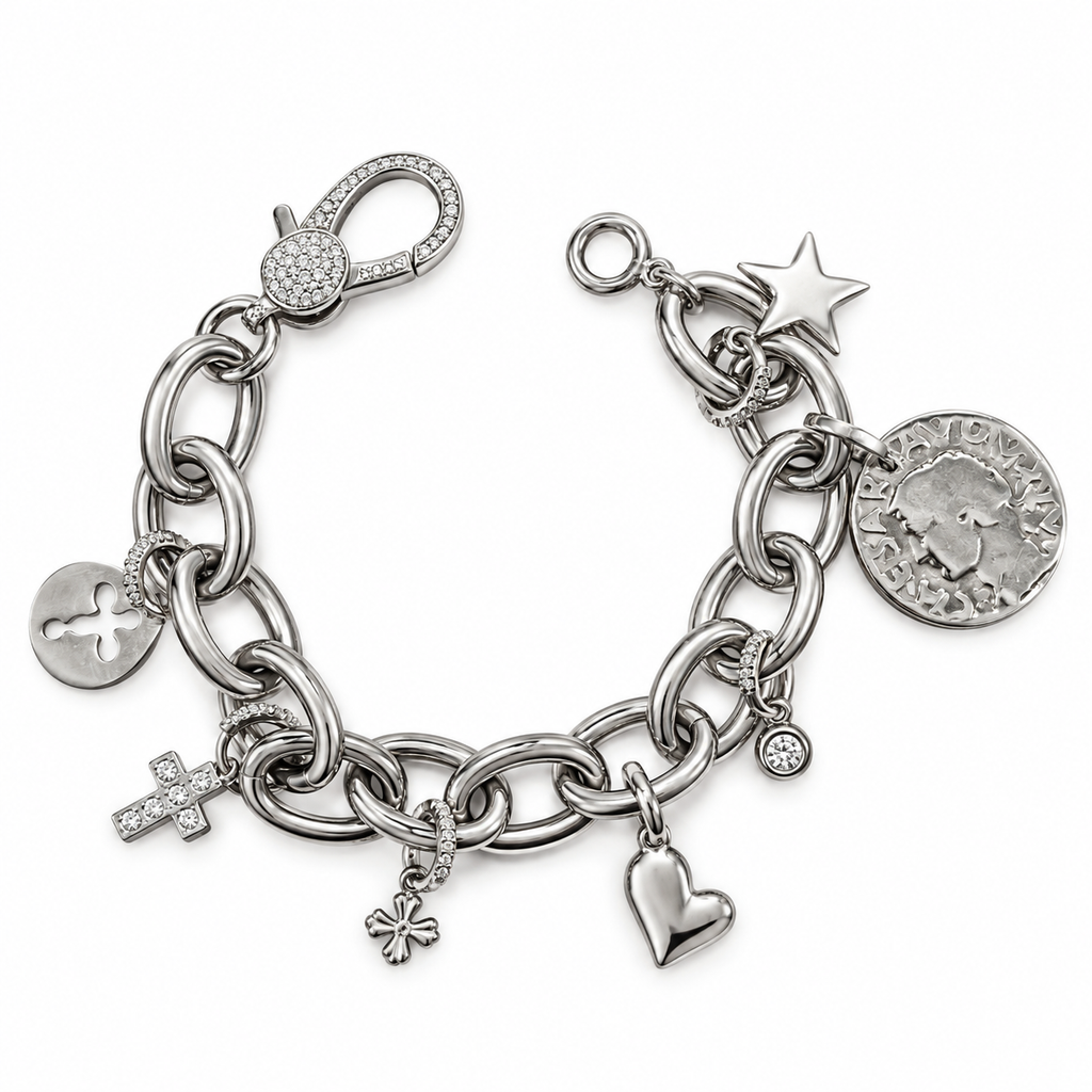 Pulsera Eslabones Pavé