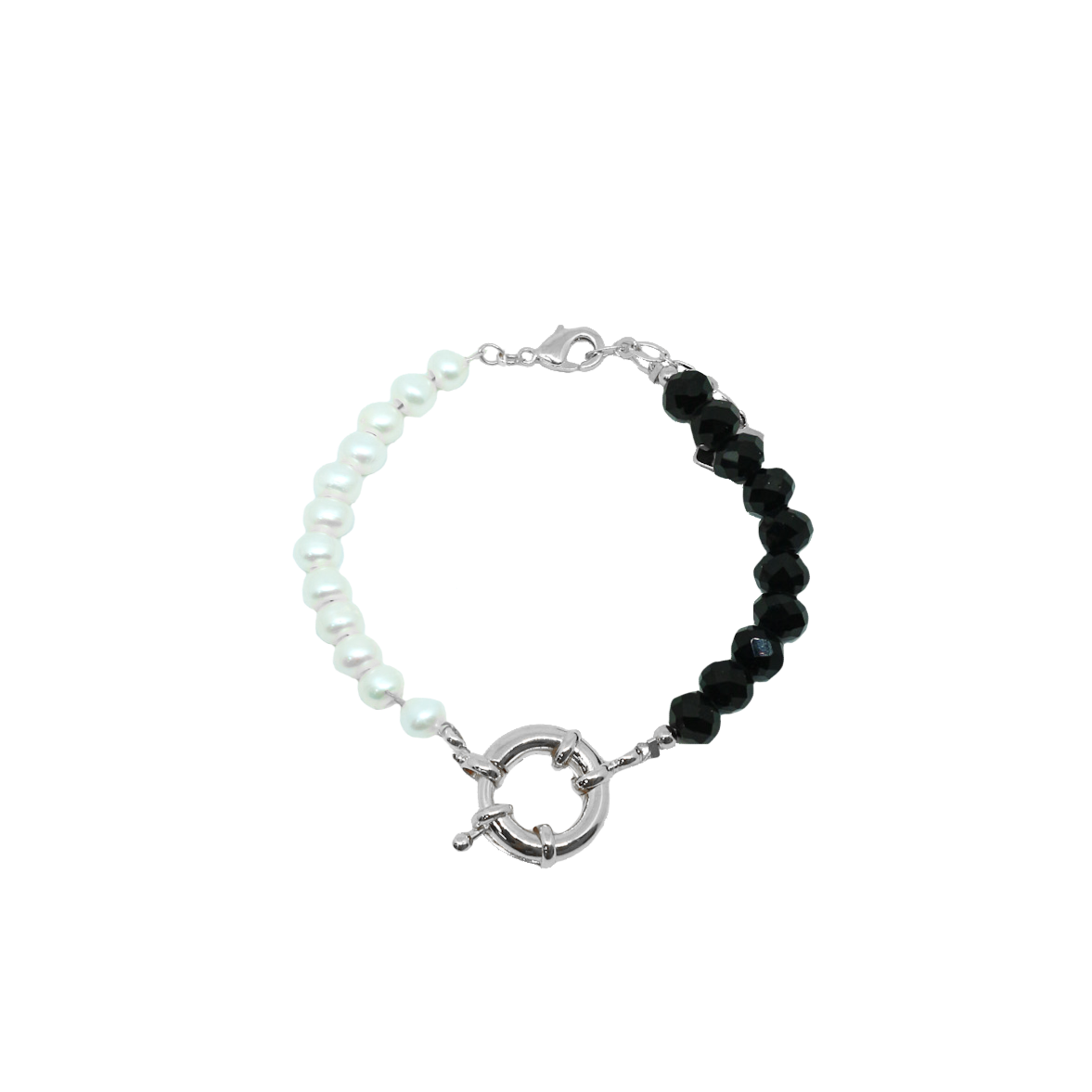 Pulsera Mix Perlas Black