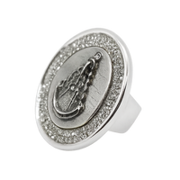 Anillo Madonna Strass