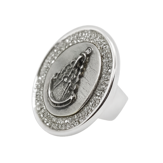 Anillo Madonna Strass