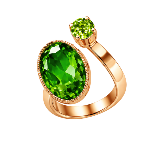 Anillo Bellagio Verde