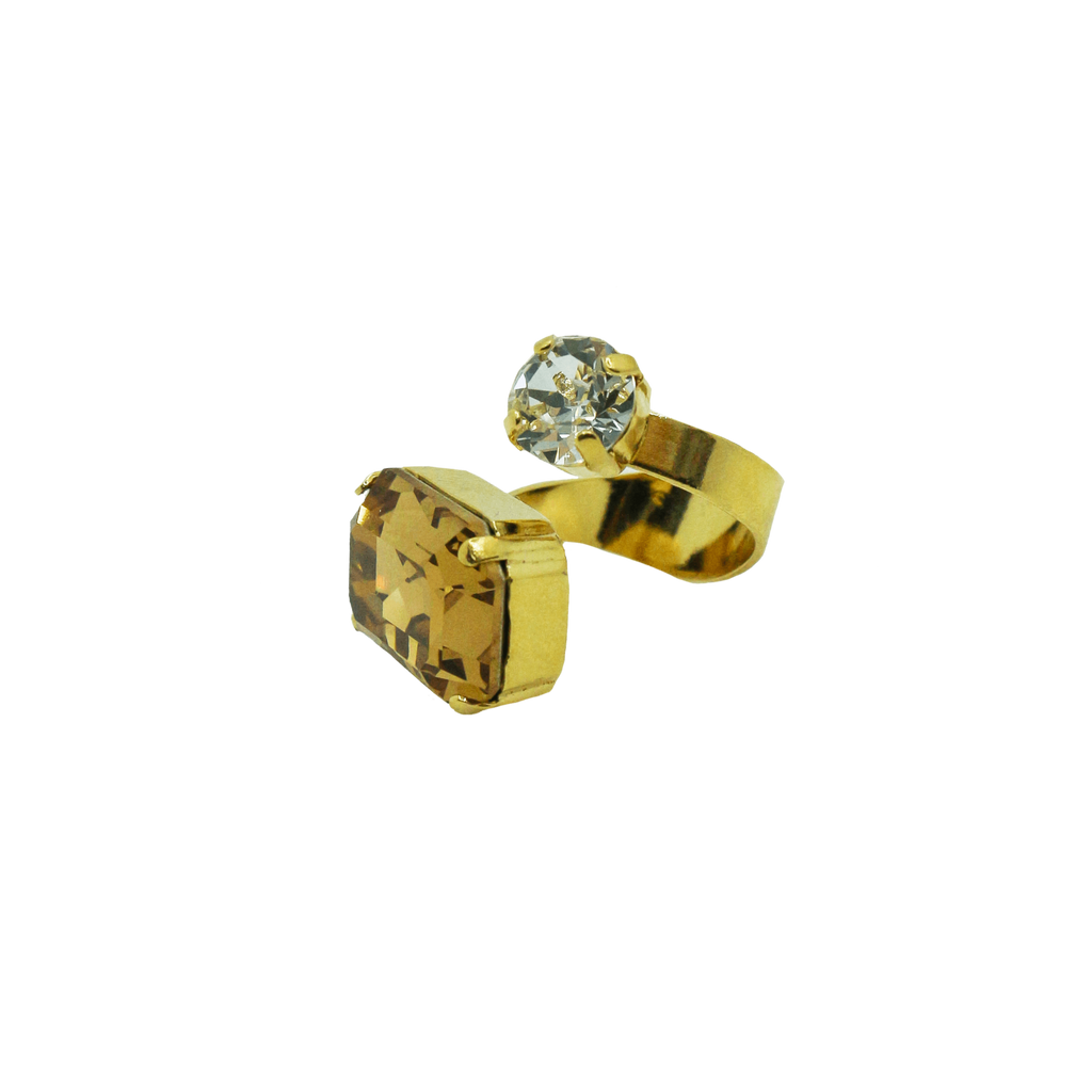 Anillo Gemelli con Cristal de Swarovski®