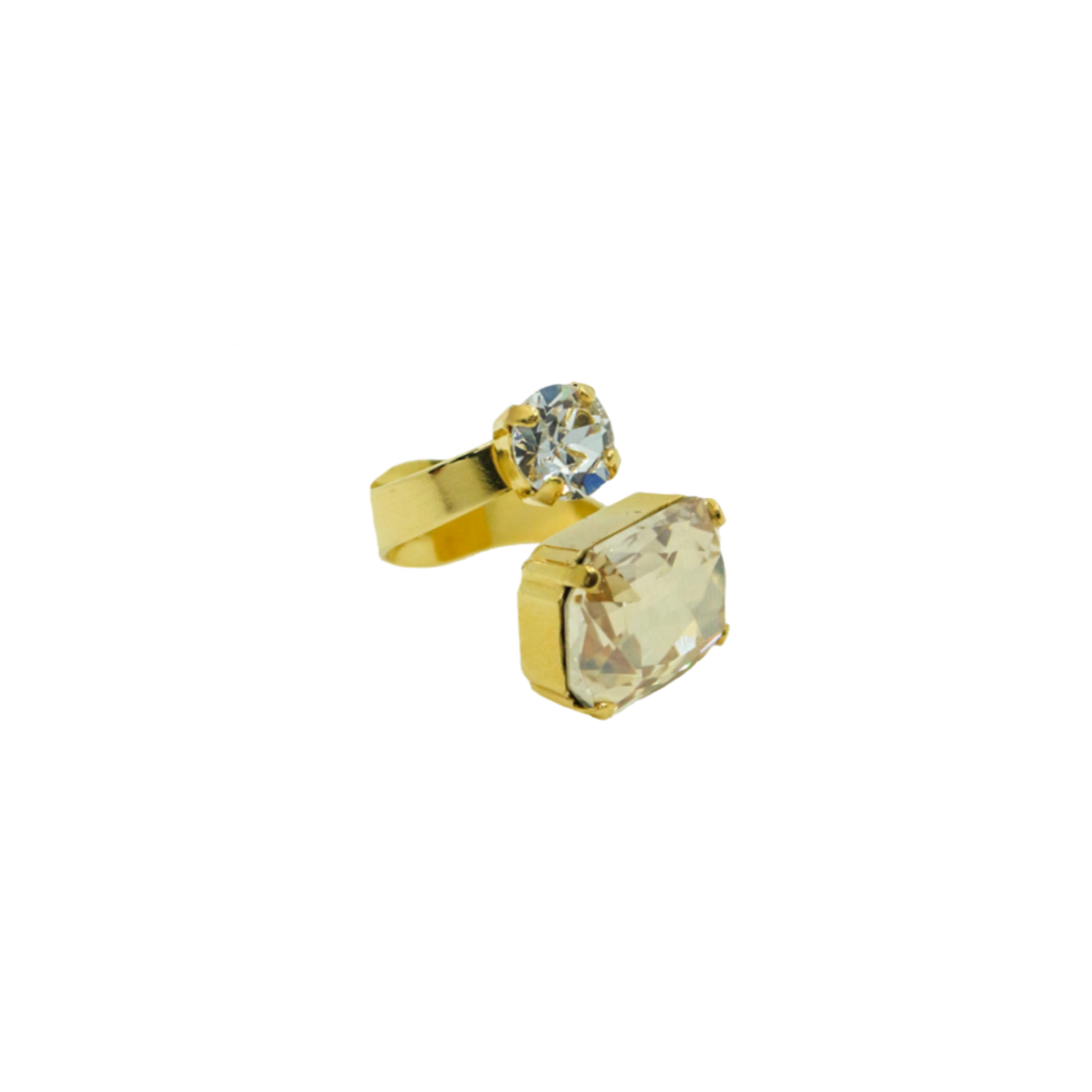 Anillo Gemelli con Cristal de Swarovski®