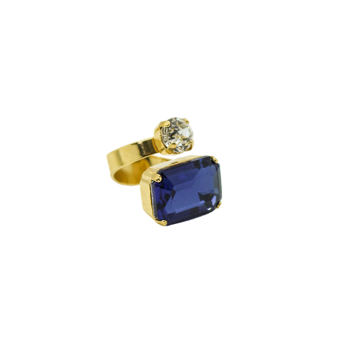 Anillo Gemelli con Cristal de Swarovski®