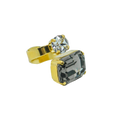 Gemelli Ring with Swarovski® Crystal